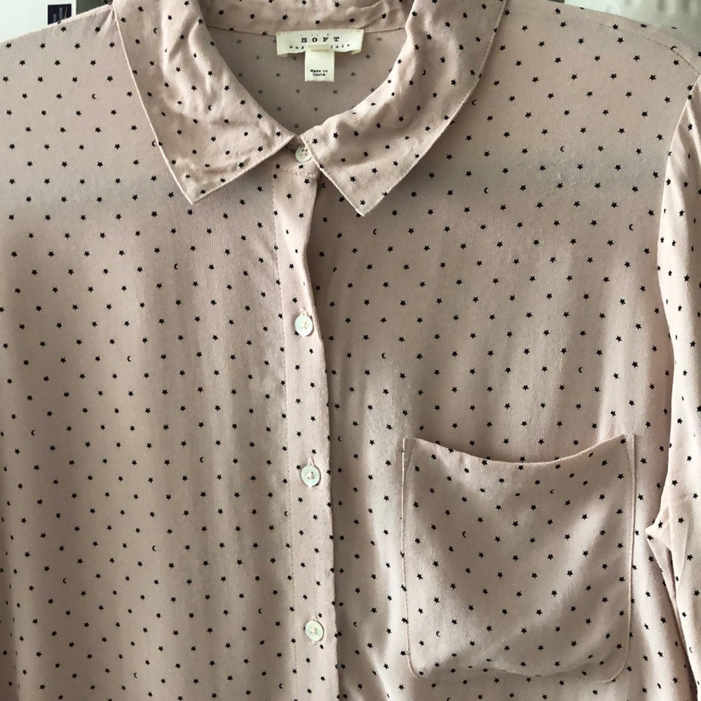 Soft Joie Button Down Blouse - image 2